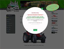 Tablet Screenshot of jhsales.com